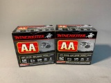 2 Boxes of Winchester 12 Gauge AA Target Load Ammunition (All Full)