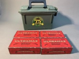 Ultramax 45-70 405 GR Round Nose Flat Point Ammunition with Plastic Ammo Case (Some Missing)