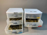 Group Lot of Assorted Brass Handgun Shells