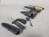 Four Pocket Knives - SOG/Buck/Peacemaker and Elk Ridge