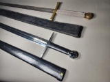 Two Swords - Decorative Grip and Pommel