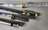 Two Asian Style Swords - Dragon Head and More