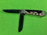 Great Eastern Cutlery Designed by Michael Prater Painted Pony 5 of 10 Double Blade Folding Knife