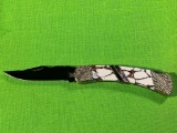 BUCK Custom Designed by Michael Prater Painted Pony #3 Folding Knife