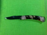 BUCK Custom Designed by Michael Prater Painted Pony #2 Folding Knife