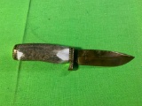 Knife with Bone Style Handle