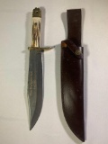 Trophy-Stag First Production Run 1 of 500 Knife with Sheath