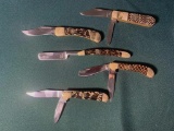 (5) Folding Knives - Steel Warrior,