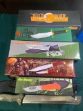 (6) Knives - Wild Boar, Bull Run, Pro Hunter & More