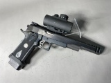 High-end Strayer Voigt Infinity Pistol in 355 w/Scope, Ported