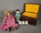 China Doll Head, Jewelry Box, Dolls and More