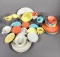 Group Lot of Vintage Melamine Plates and Bowls