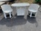 Wicker Patio Table with 2 Seats