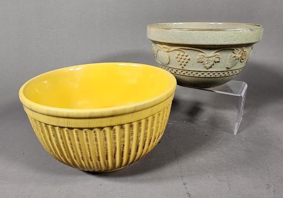 Two Vintage Mixing Bowls