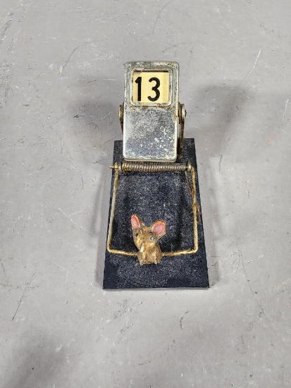 Small, Vintage Perpetual Mousetrap Calendar