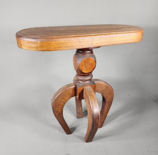 Art Nouveau Style Pedestal Table/Plant Stand