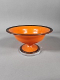 MCM Orange Footed Bowl