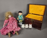 China Doll Head, Jewelry Box, Dolls and More