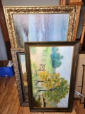 3 Large Framed Naturescapes