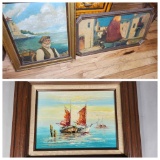 3 Nautical Themed Artworks