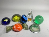 Group of Paperweights