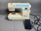 Brother XL-3010 Sewing Machine with Foot Pedal.  Powered On