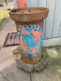 Terracotta Rain Barrel