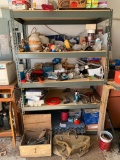 Garage Shelf & Contents