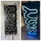 Sky Blue Vodka Sign.  Powered On