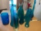 Great Group of Glass Vases (One is Signed)