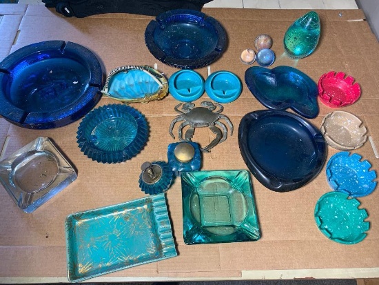 Great Group of Vintage Ashtrays
