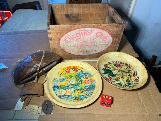 Soda Crate, Souvenir Trays & More