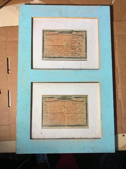 Vintage Framed Prescriptions