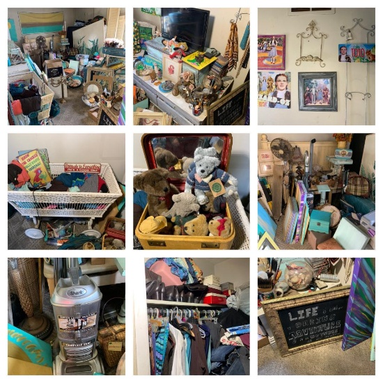 Bedroom Clean Out - Clothing, Decor, Signage, Furniture & More