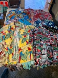 Great Group of Novelty Hawaiian Shirts.  See Photos for Labels