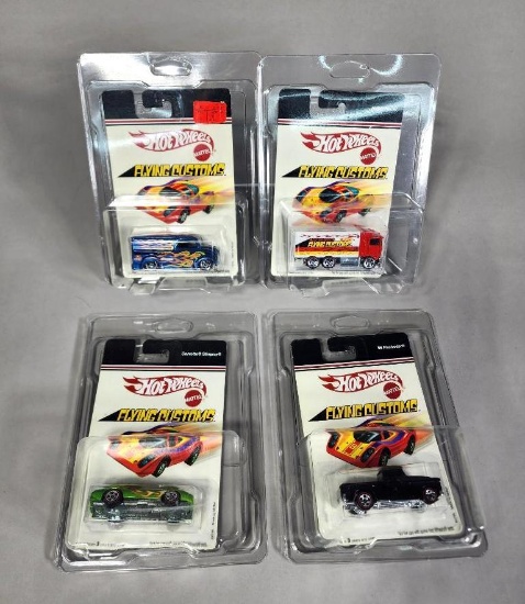Hot Wheels Flying Customs - Group of Four