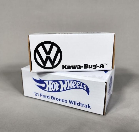 Hot Wheels Kawa Bug A and '21 Ford Bronco Wildtrak