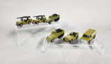 Group of Military Hot Wheels Redlines