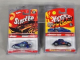 Pair of Hot Wheels Signed by Larry Wood