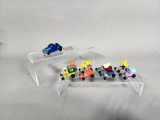Group of Hot Wheels Miniatures including Badge