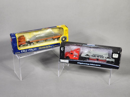 Die cast Big Rigs and Highway Movers