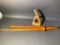 Wooden Samurai Sword & Wooden Display