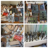 Group of Leatherworking Tools, Stamp Sets, Punch Sets, Chisels, Tandy Leather Kits, Charms & More