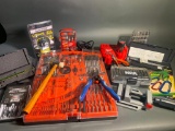 Group of Tools, Milwaukee Batteries with Charger.  See Photos