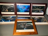 Group of Framed Star Trek Pictures