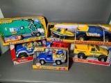 New in Box Group of Plastic Tonka Toys