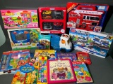 Group of Kids Toys & Books