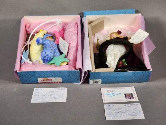 Group of Two Madame Alexander Dolls