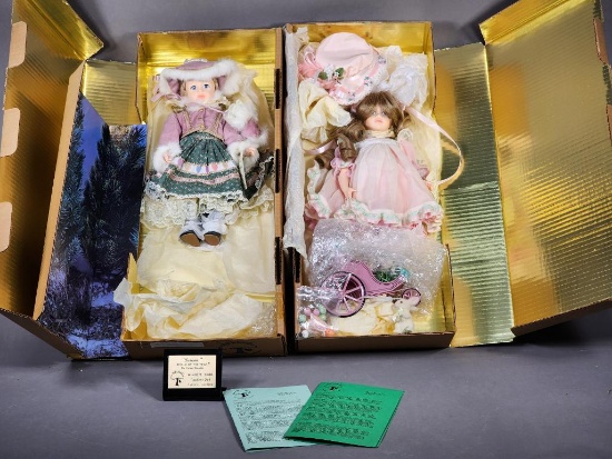 Two Robin Woods Dolls - Caroline and Jessica - Doll of the Year 1986 for Fashion