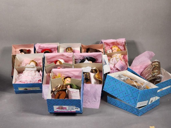 Group of Madame Alexander Dolls and Accessories